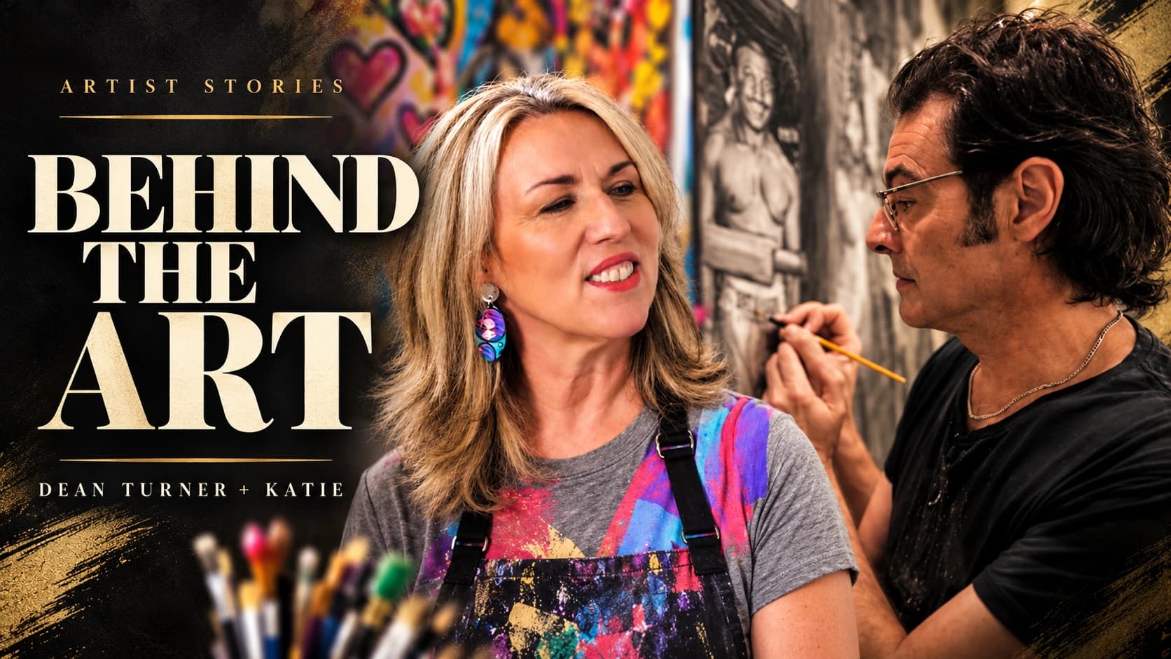 The People Behind the Art: Stories with Dean Turner and Katie the Artist case study